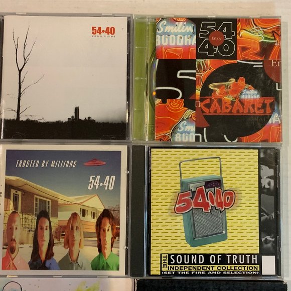 54-40 CD Lot - 9 Albums + Sampler | Canada Alt Rock 90s 00s - Picture 3 of 8